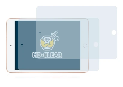 Imagen del dispositivo Apple iPad Mini 5 2019 (Formato Apaisado, 5a Gen. con una amplia variedad de protectores de pantalla.