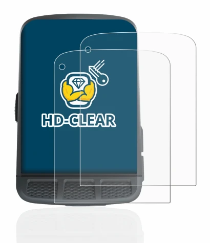 Imagen del dispositivo Wahoo Elemnt Roam con una amplia variedad de protectores de pantalla.