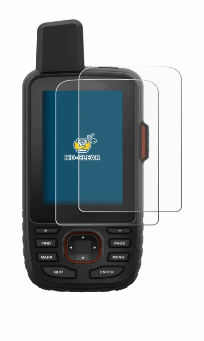 Imagen del dispositivo Garmin GPSMAP 66i con una amplia variedad de protectores de pantalla.