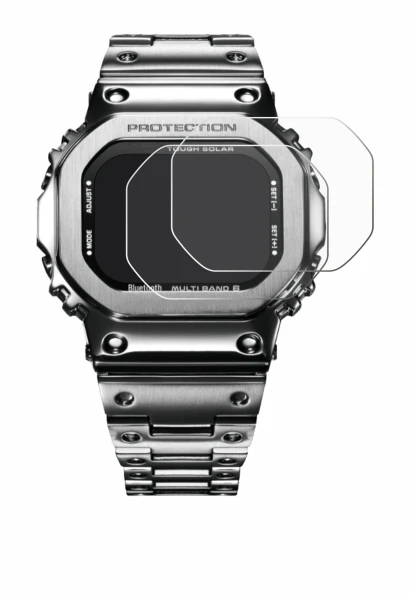Imagen del dispositivo Casio G-Shock GMW-B5000D-1ER con una amplia variedad de protectores de pantalla.