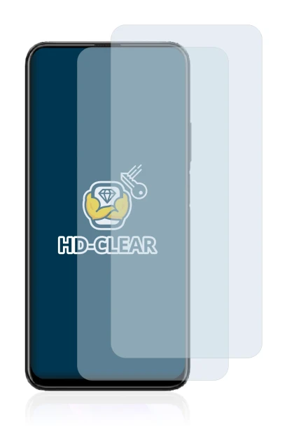 Imagen del dispositivo Honor 9X con una amplia variedad de protectores de pantalla.