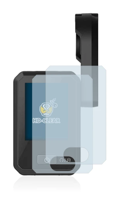 Imagen del dispositivo Flyer Display D0 con una amplia variedad de protectores de pantalla.