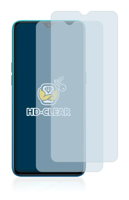 Imagen del dispositivo realme 5 Pro con una amplia variedad de protectores de pantalla.