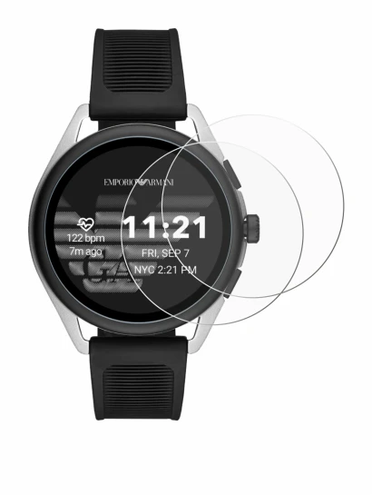 Imagen del dispositivo Emporio Armani Connected Smartwatch 3 con una amplia variedad de protectores de pantalla.
