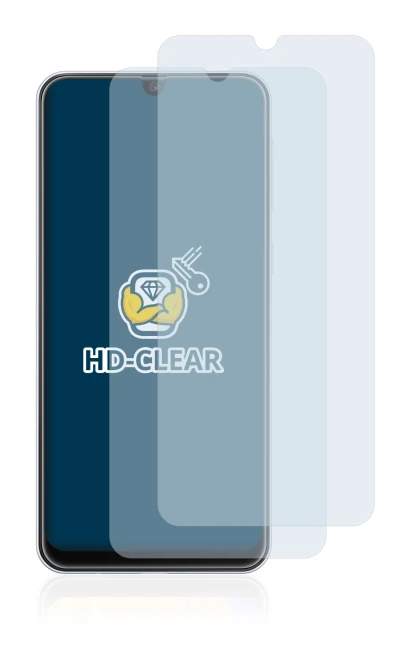 Imagen del dispositivo Samsung Galaxy M30s con una amplia variedad de protectores de pantalla.