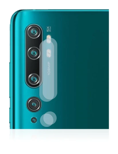 Imagen del dispositivo Xiaomi Mi Note 10 Pro (SÓLO Cámara) con una amplia variedad de protectores de pantalla.