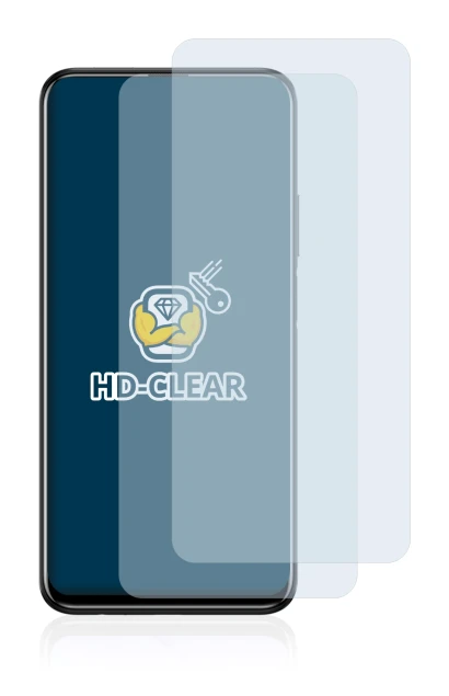 Imagen del dispositivo Huawei Y9s con una amplia variedad de protectores de pantalla.