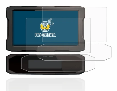 Imagen del dispositivo Honda CRF1100L 2020 Pantalla del velocímetro con una amplia variedad de protectores de pantalla.