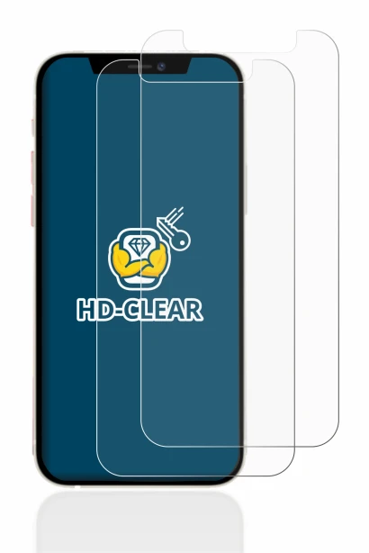 Imagen del dispositivo Apple iPhone 12 mini con una amplia variedad de protectores de pantalla.