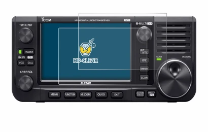 Imagen del dispositivo Icom IC-705 con una amplia variedad de protectores de pantalla.