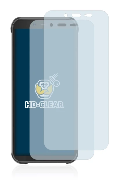 Imagen del dispositivo Blackview BV5500 Plus con una amplia variedad de protectores de pantalla.