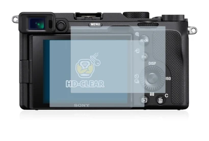 Imagen del dispositivo Sony A7C con una amplia variedad de protectores de pantalla.