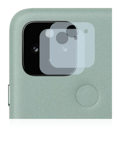 Imagen del dispositivo Google Pixel 5 (SÓLO Cámara) con una amplia variedad de protectores de pantalla.
