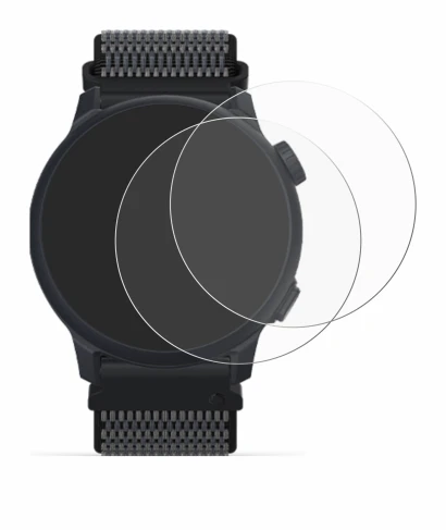 Imagen del dispositivo Coros Pace 2 con una amplia variedad de protectores de pantalla.