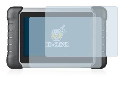 Imagen del dispositivo Autel MaxiCOM MK808 con una amplia variedad de protectores de pantalla.