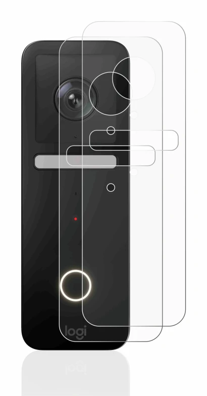 Imagen del dispositivo Logitech Circle View Doorbell con una amplia variedad de protectores de pantalla.