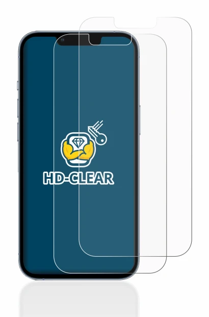 Imagen del dispositivo Apple iPhone 13 Pro con una amplia variedad de protectores de pantalla.