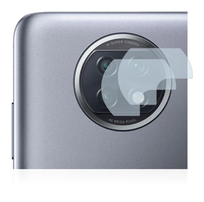Imagen del dispositivo Xiaomi Redmi Note 9T 5G (SÓLO Cámara) con una amplia variedad de protectores de pantalla.