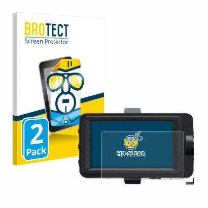 Parte frontal de un envase de producto con el logotipo de la marca BROTECT. Al lado se muestra el dispositivo Sony FX6 con su 