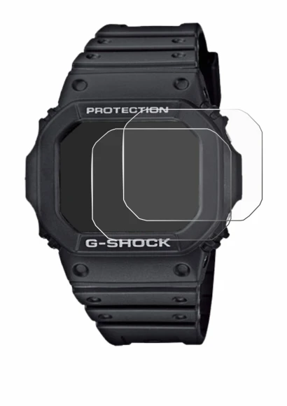 Imagen del dispositivo Casio G-Shock GW-M5610-1ER con una amplia variedad de protectores de pantalla.