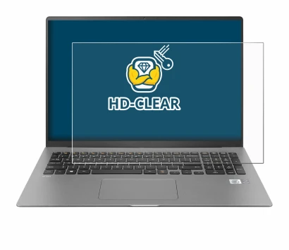 Imagen del dispositivo LG gram 17'' 2021 con una amplia variedad de protectores de pantalla.