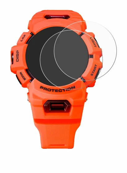 Imagen del dispositivo Casio G-Shock GBA-900 con una amplia variedad de protectores de pantalla.