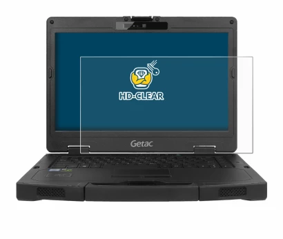 Imagen del dispositivo Getac S410 con una amplia variedad de protectores de pantalla.