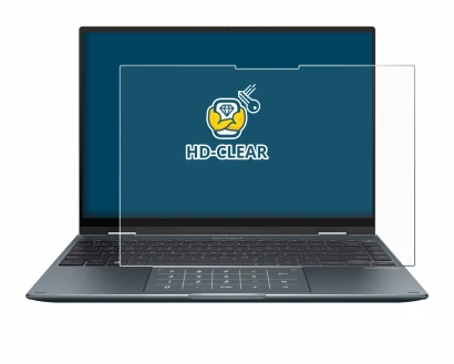 Imagen del dispositivo ASUS ZenBook 14 Flip OLED con una amplia variedad de protectores de pantalla.