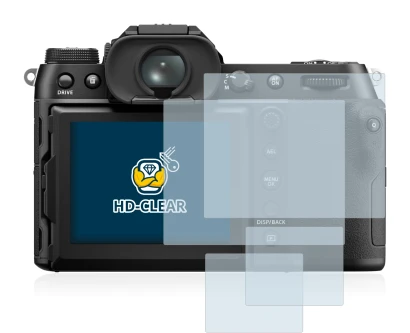 Imagen del dispositivo Fujifilm GFX50S II con una amplia variedad de protectores de pantalla.