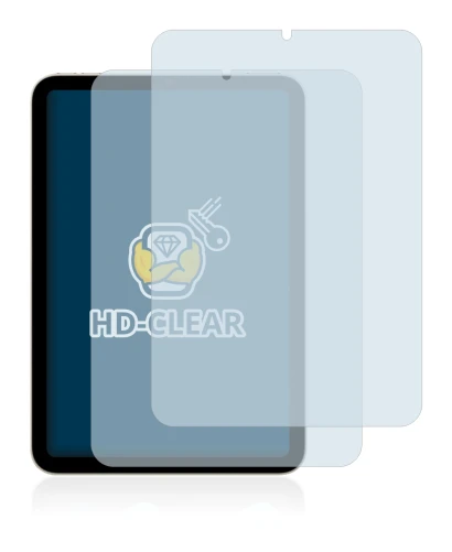 Imagen del dispositivo Apple iPad Mini 6 2021 con una amplia variedad de protectores de pantalla.
