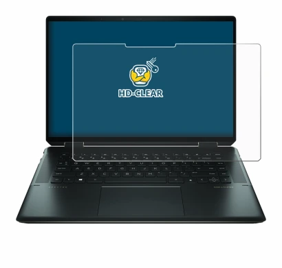 Imagen del dispositivo HP Spectre x360 16" 2-in-1 2021 con una amplia variedad de protectores de pantalla.