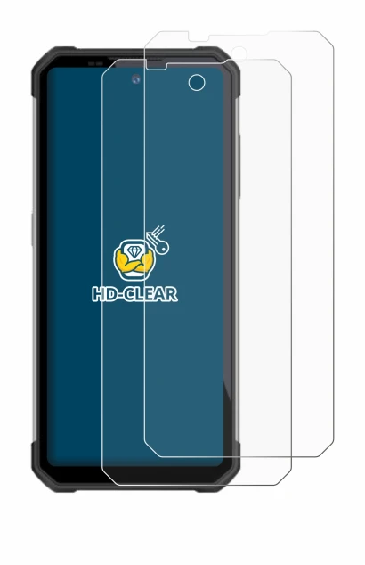 Imagen del dispositivo Oukitel WP17 con una amplia variedad de protectores de pantalla.