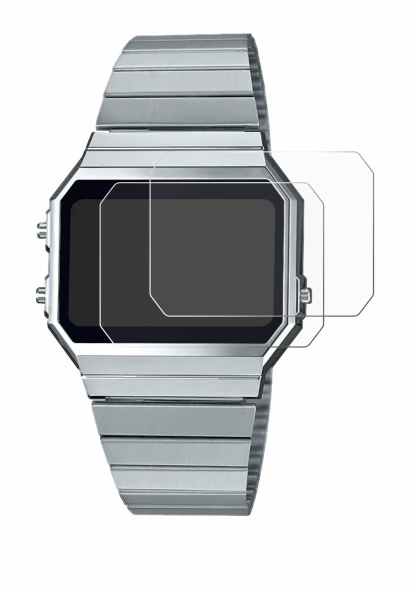 Imagen del dispositivo Casio A700WE con una amplia variedad de protectores de pantalla.