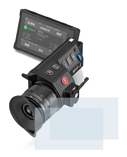 Imagen del dispositivo Arri MVF-2 con una amplia variedad de protectores de pantalla.