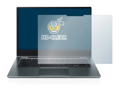 Imagen del dispositivo Acer Chromebook Spin 514 con una amplia variedad de protectores de pantalla.