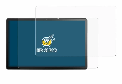 Imagen del dispositivo Lenovo Tab M10 Plus (3a Gen.) con una amplia variedad de protectores de pantalla.