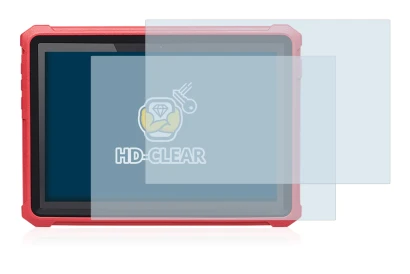 Imagen del dispositivo Launch X-431 Pro 5 con una amplia variedad de protectores de pantalla.