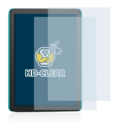 Imagen del dispositivo Amazon Kindle Kids (2022) con una amplia variedad de protectores de pantalla.