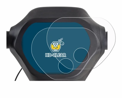 Imagen del dispositivo Epowerfun ePF-2 con una amplia variedad de protectores de pantalla.