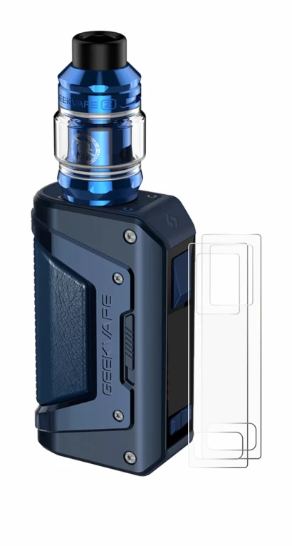 Imagen del dispositivo GeekVape Aegis Legend 2 L200 con una amplia variedad de protectores de pantalla.
