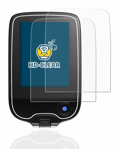Imagen del dispositivo Freestyle Libre 3 con una amplia variedad de protectores de pantalla.