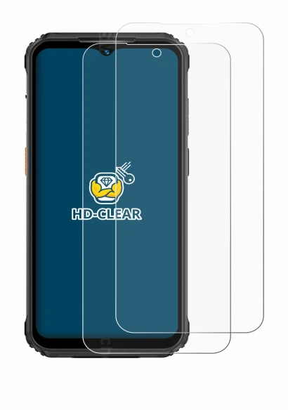 Imagen del dispositivo Ulefone Armor 21 con una amplia variedad de protectores de pantalla.