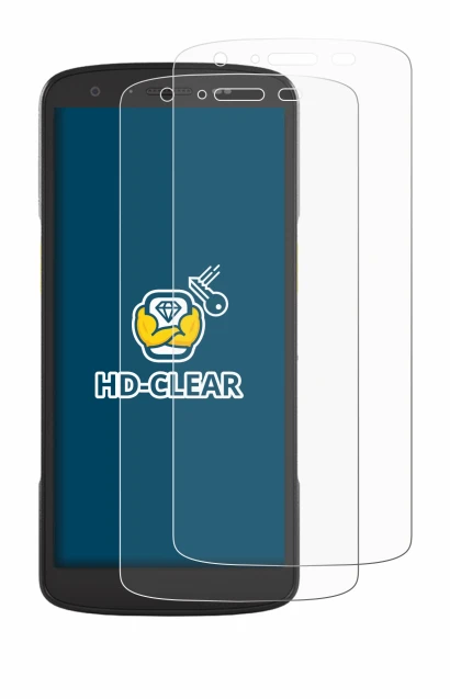 Imagen del dispositivo Zebra TC22 con una amplia variedad de protectores de pantalla.