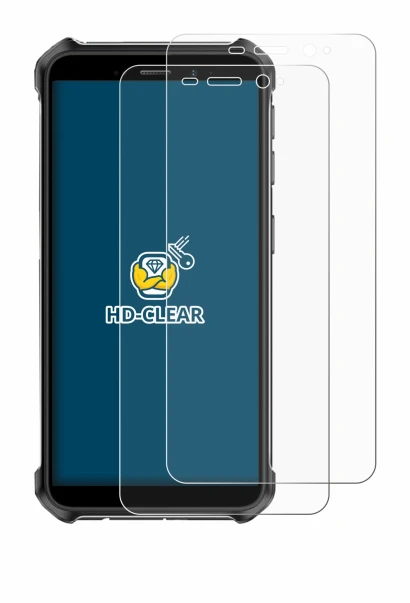 Imagen del dispositivo Ulefone Armor X12 Pro con una amplia variedad de protectores de pantalla.