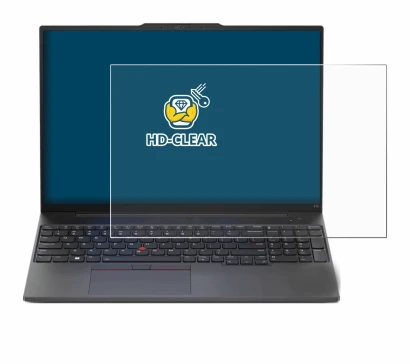 Imagen del dispositivo Lenovo ThinkPad E16 Gen 1 con una amplia variedad de protectores de pantalla.