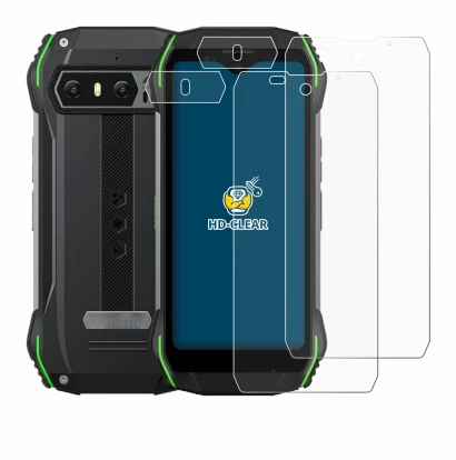 Imagen del dispositivo Blackview N6000 (Frontal+Cámara) con una amplia variedad de protectores de pantalla.