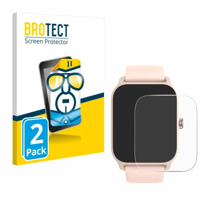 Parte frontal de un envase de producto con el logotipo de la marca BROTECT. Al lado se muestra el dispositivo IFMDA IDW13 1.8"