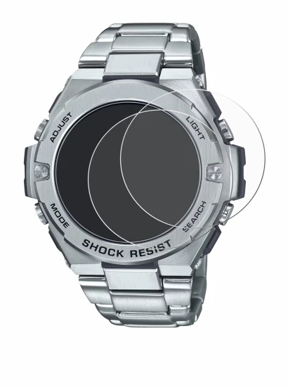 Imagen del dispositivo Casio G-Shock GST-B500D-1A con una amplia variedad de protectores de pantalla.
