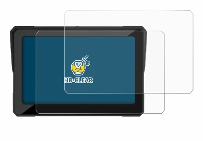 Imagen del dispositivo Carpuride W702 7" con una amplia variedad de protectores de pantalla.