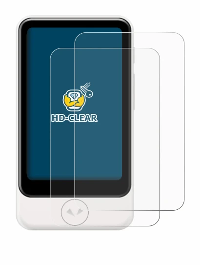 Imagen del dispositivo Pocketalk Plus con una amplia variedad de protectores de pantalla.